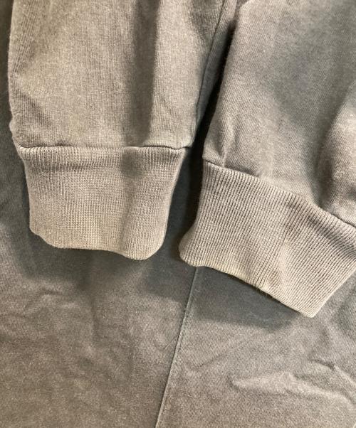 RICK OWENS（リックオウエンス）RICK OWENS (リックオウエンス) ヘビーコットン オーバーサイズ L/Sカットソー ブラック サイズ:Ｍの古着・服飾アイテム