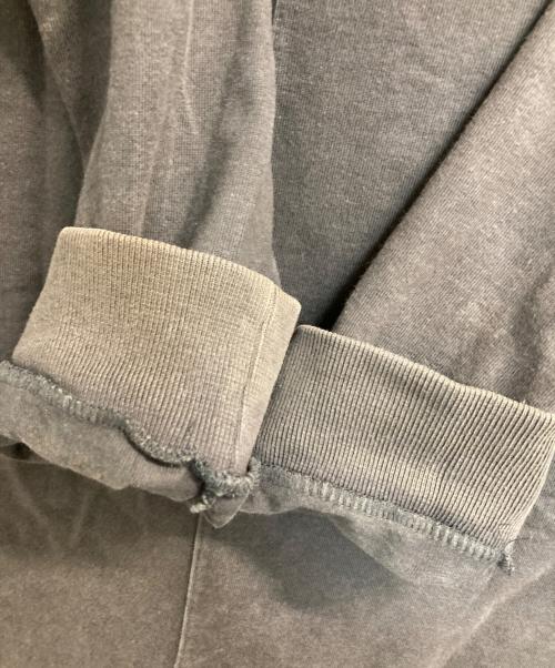 RICK OWENS（リックオウエンス）RICK OWENS (リックオウエンス) ヘビーコットン オーバーサイズ L/Sカットソー ブラック サイズ:Ｍの古着・服飾アイテム