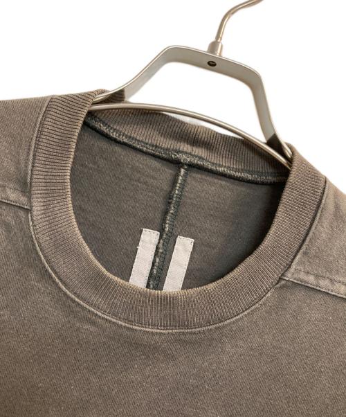 RICK OWENS（リックオウエンス）RICK OWENS (リックオウエンス) ヘビーコットン オーバーサイズ L/Sカットソー ブラック サイズ:Ｍの古着・服飾アイテム