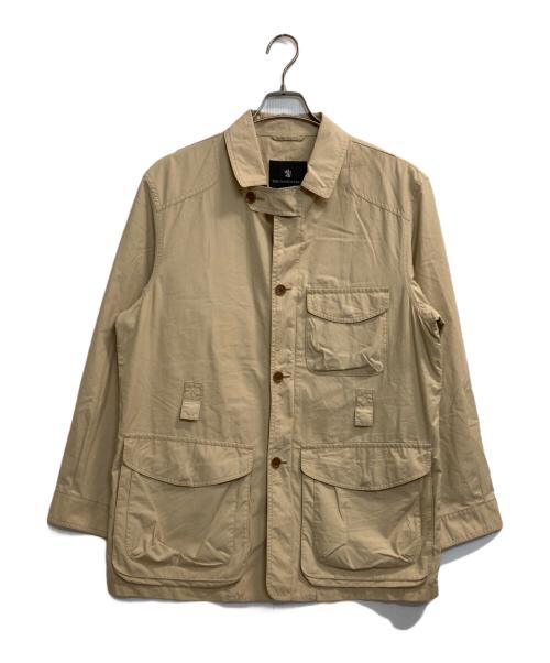 THE SCOTCH HOUSE（ザ スコッチハウス）THE SCOTCH HOUSE (ザ スコッチハウス) ナイロンタフタハンティングジャケット ベージュ サイズ:Ｌの古着・服飾アイテム