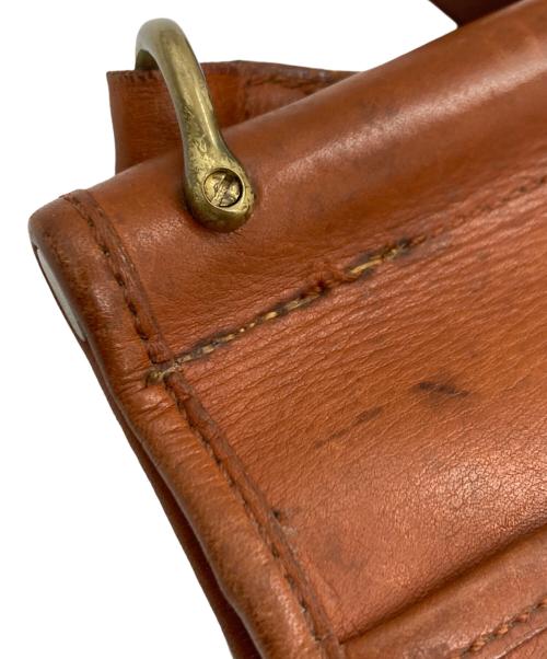 COACH（コーチ）COACH (コーチ) クラブタンレザーターンロックショルダーバッグ ブラウンの古着・服飾アイテム