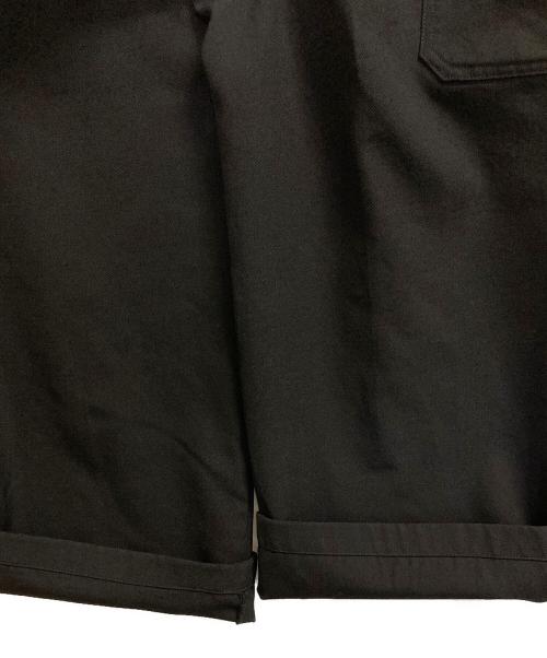 MARKAWARE（マーカウェア）MARKAWARE (マーカウェア) ORGANIC WOOL SURVIVAL CLOTH WIDE CARPENTER TROUSERS ブラック サイズ:SIZE2の古着・服飾アイテム