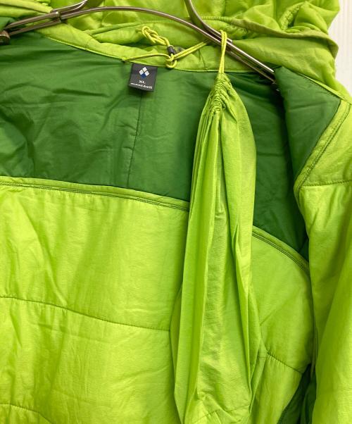 mont-bell（モンベル）mont-bell (モンベル) U.L.サーマラップ パーカー グリーン サイズ:XL 未使用品の古着・服飾アイテム