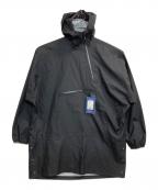 HAGLOFSホグロフス）の古着「Rapak Poncho/ラパック ポンチョ」｜ブラック