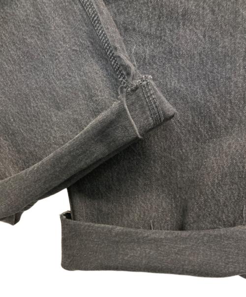 MONKEY TIME（モンキータイム）MONKEY TIME (モンキータイム) DENIM FLARE PAINTER/フレアデニム ブラック サイズ:Sの古着・服飾アイテム