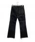 MONKEY TIME (モンキータイム) DENIM FLARE PAINTER/フレアデニム ブラック サイズ:S：4000円
