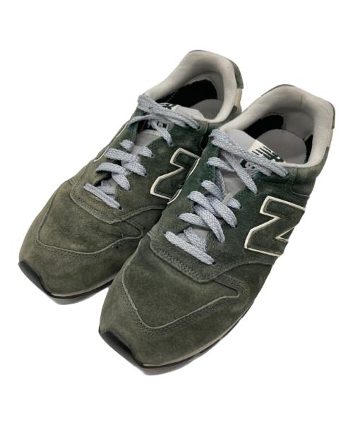 NEW BALANCE（ニューバランス）NEW BALANCE (ニューバランス) ローカットスニーカー グリーン サイズ:US9.5の古着・服飾アイテム
