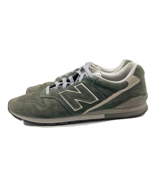 NEW BALANCE（ニューバランス）NEW BALANCE (ニューバランス) ローカットスニーカー グリーン サイズ:US9.5の古着・服飾アイテム