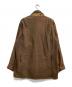 BURKE WILLS (バークトウィルズ) オイルドワークジャケット ブラウン サイズ:XL：7000円