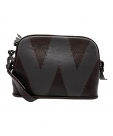 WEEKEND Max Mara（ウィークエンド マックスマーラ）の古着「レザーショルダーバッグ」｜ブラウン