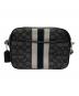 COACH (コーチ) シグネチャーショルダーバッグ ブラック×グレー：10000円