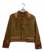 RALPH LAURENラルフローレン）の古着「フォークロアジャケット」｜ブラウン