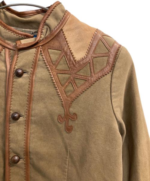 RALPH LAUREN（ラルフローレン）RALPH LAUREN (ラルフローレン) フォークロアジャケット ブラウン サイズ:Ｓの古着・服飾アイテム
