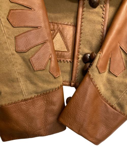 RALPH LAUREN（ラルフローレン）RALPH LAUREN (ラルフローレン) フォークロアジャケット ブラウン サイズ:Ｓの古着・服飾アイテム