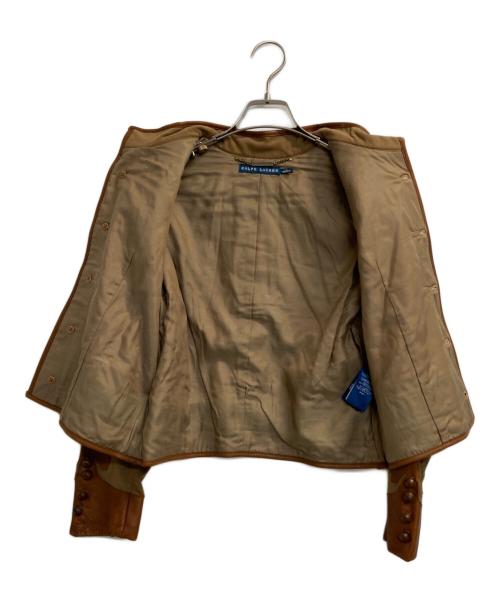 RALPH LAUREN（ラルフローレン）RALPH LAUREN (ラルフローレン) フォークロアジャケット ブラウン サイズ:Ｓの古着・服飾アイテム