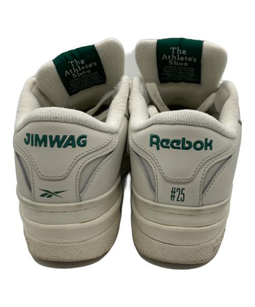 REEBOK（リーボック）REEBOK (リーボック) JIMWAG (ジムワッグ) スニーカー アイボリー×グリーン サイズ:25cmの古着・服飾アイテム