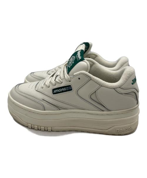 REEBOK（リーボック）REEBOK (リーボック) JIMWAG (ジムワッグ) スニーカー アイボリー×グリーン サイズ:25cmの古着・服飾アイテム
