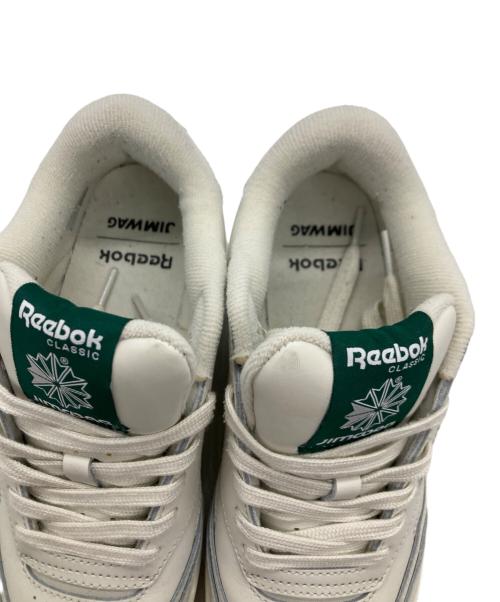 REEBOK（リーボック）REEBOK (リーボック) JIMWAG (ジムワッグ) スニーカー アイボリー×グリーン サイズ:25cmの古着・服飾アイテム