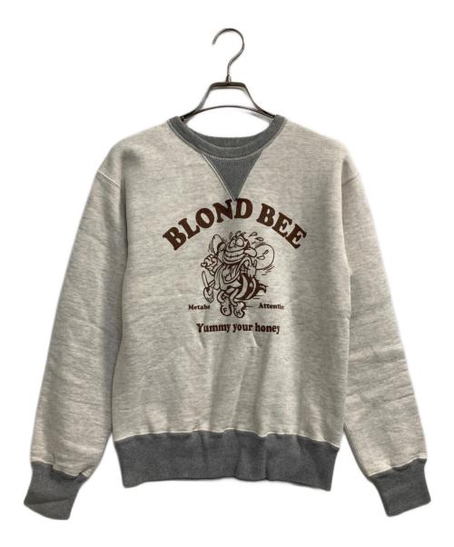 FLAT HEAD（フラット ヘッド）FLAT HEAD (フラット ヘッド) クルーネックスウェット グレー サイズ:38の古着・服飾アイテム