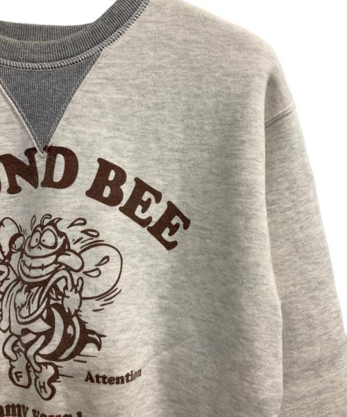 FLAT HEAD（フラット ヘッド）FLAT HEAD (フラット ヘッド) クルーネックスウェット グレー サイズ:38の古着・服飾アイテム