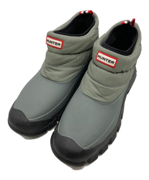 HUNTER（ハンター）HUNTER (ハンター) M INTREPID ANKLE SNOW BOOT グレー サイズ:UK9の古着・服飾アイテム