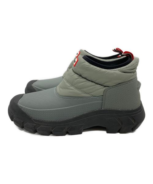 HUNTER（ハンター）HUNTER (ハンター) M INTREPID ANKLE SNOW BOOT グレー サイズ:UK9の古着・服飾アイテム