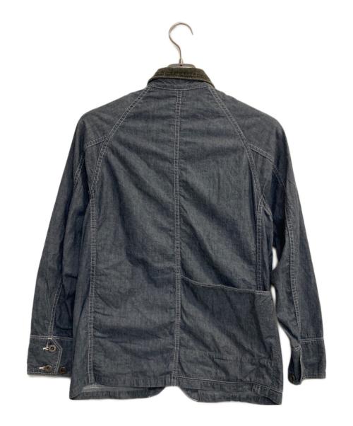 KAPITAL（キャピタル）KAPITAL (キャピタル) 襟コーデュロイデニムカバーオール インディゴの古着・服飾アイテム