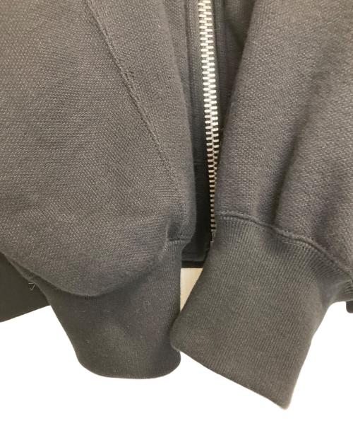 COMME des GARCONS HOMME（コムデギャルソン オム）COMME des GARCONS HOMME (コムデギャルソン オム) 25AW 綿ウール裏毛MA-1ジャケット ブラック サイズ:Ｌの古着・服飾アイテム