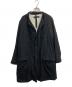 GARMENT REPRODUCTION OF WORKERS（ガーメントリプロダクションオブワーカーズ）の古着「ウールリネンコート」｜ブラック