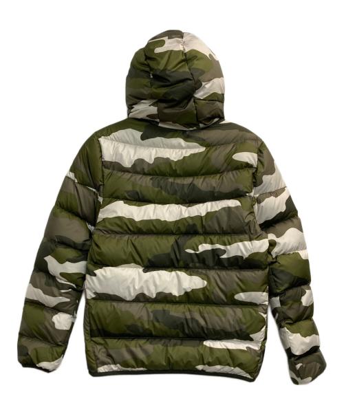 NIKE（ナイキ）NIKE (ナイキ) NSW WIND RUNNER FILL DOWN HOODIE グリーン×アイボリー サイズ:Ｍの古着・服飾アイテム