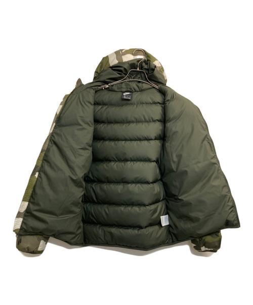 NIKE（ナイキ）NIKE (ナイキ) NSW WIND RUNNER FILL DOWN HOODIE グリーン×アイボリー サイズ:Ｍの古着・服飾アイテム