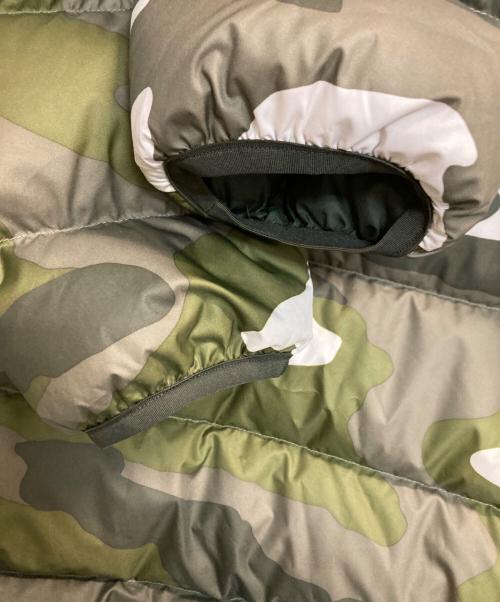 NIKE（ナイキ）NIKE (ナイキ) NSW WIND RUNNER FILL DOWN HOODIE グリーン×アイボリー サイズ:Ｍの古着・服飾アイテム