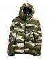 NIKE（ナイキ）の古着「NSW WIND RUNNER FILL DOWN HOODIE」｜グリーン×アイボリー