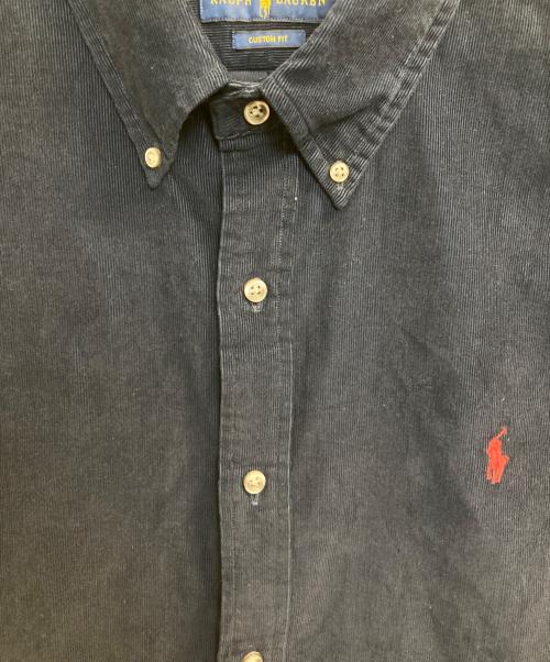 RALPH LAUREN（ラルフローレン）RALPH LAUREN (ラルフローレン) コーデュロイシャツ ネイビー サイズ:XL 未使用品の古着・服飾アイテム
