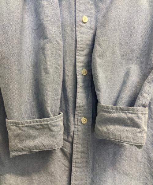 POLO RALPH LAUREN（ポロ・ラルフローレン）POLO RALPH LAUREN (ポロ・ラルフローレン) ポロベアワッペンオックスフォードシャツ ブルー サイズ:ＸＬの古着・服飾アイテム