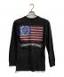 CHROME HEARTS (クロムハーツ) AMERICAN FLAG L/S TEE ブラック サイズ:Ｓ：30000円