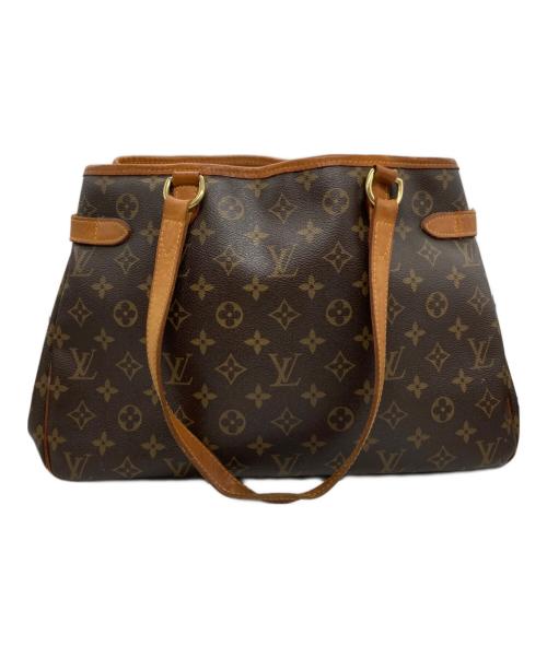 LOUIS VUITTON（ルイ ヴィトン）LOUIS VUITTON (ルイ ヴィトン) バティニョール オリゾンタル/モノグラムショルダートートバッグ ブラウンの古着・服飾アイテム