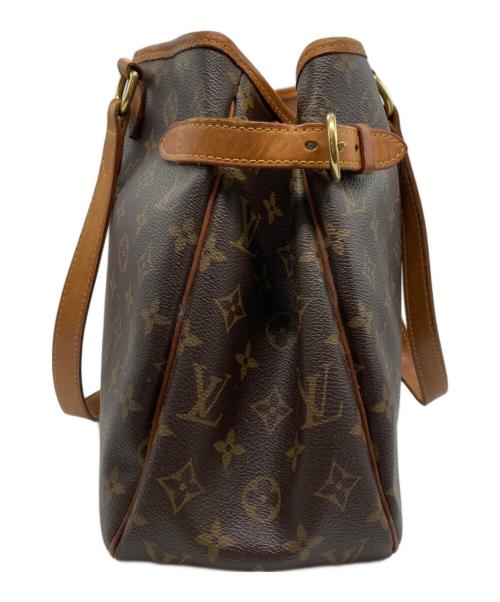 LOUIS VUITTON（ルイ ヴィトン）LOUIS VUITTON (ルイ ヴィトン) バティニョール オリゾンタル/モノグラムショルダートートバッグ ブラウンの古着・服飾アイテム