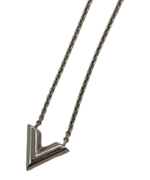 LOUIS VUITTON（ルイ ヴィトン）LOUIS VUITTON (ルイ ヴィトン) エッセンシャルV シルバーネックレス シルバーの古着・服飾アイテム