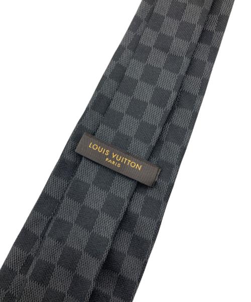 LOUIS VUITTON（ルイ ヴィトン）LOUIS VUITTON (ルイ ヴィトン) ダミエ・ネクタイ ブラック サイズ:-の古着・服飾アイテム