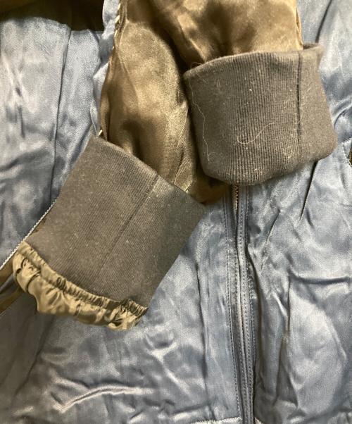BEAMS（ビームス）BEAMS (ビームス) サテンジャケット ネイビー サイズ:Ｍの古着・服飾アイテム