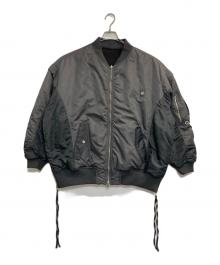 MAISON SPECIAL（メゾンスペシャル）の古着「Bicolor Reversible MA-1」｜グレー