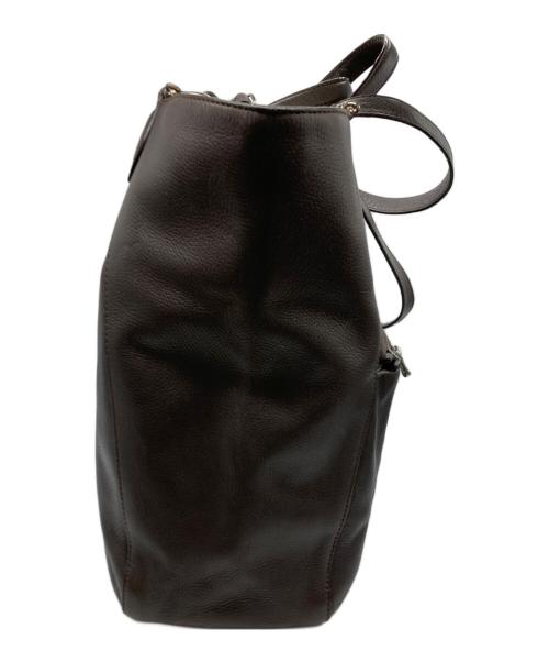 FARO（ファーロ）FARO (ファーロ) CASTELLANO MOUSSE/カステラーノ ムース2WAYバッグ ブラウンの古着・服飾アイテム