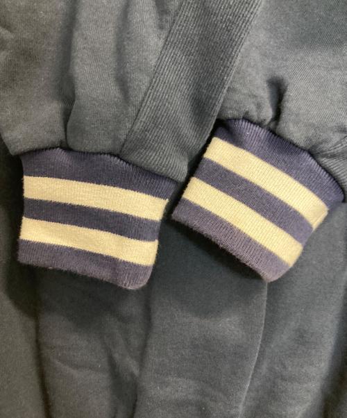 KEBOZ（ケボズ）KEBOZ (ケボズ) バックサテン刺繍スタジャン ネイビー サイズ:Ｍの古着・服飾アイテム
