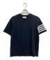 Thom Browne（トムブラウン）の古着「4bar T-Shirts」｜ネイビー