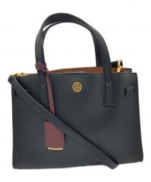 TORY BURCH（トリーバーチ）の古着「Walker Small Satchel」｜ブラック
