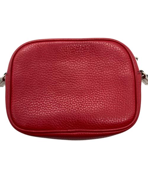 GUCCI（グッチ）GUCCI (グッチ) ソーホースモール ディスコバッグ レッドの古着・服飾アイテム