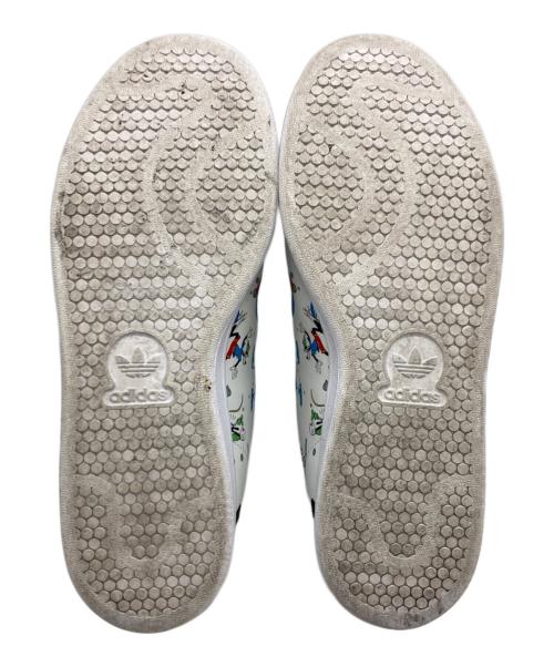 adidas（アディダス）adidas (アディダス) DISNEY (ディズニー) Stan Smith 'Goofy' ホワイト サイズ:25cmの古着・服飾アイテム