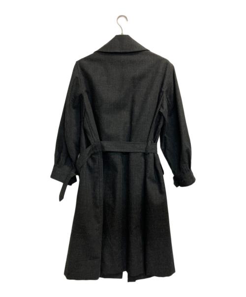 BLURHMS（ブラームス）BLURHMS (ブラームス) Wool Ramie Motorcycle Coat ブラック サイズ:2の古着・服飾アイテム