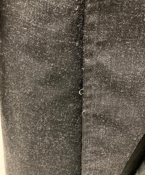 BLURHMS（ブラームス）BLURHMS (ブラームス) Wool Ramie Motorcycle Coat ブラック サイズ:2の古着・服飾アイテム